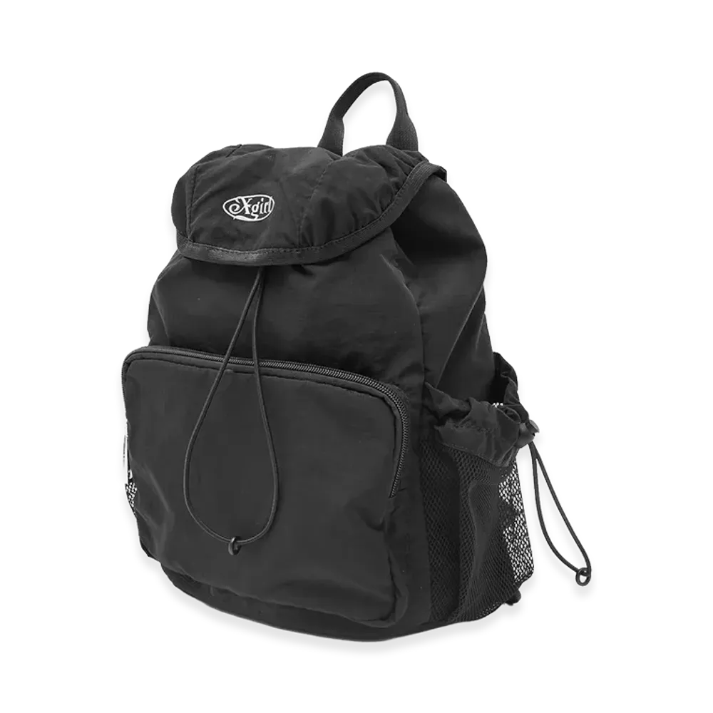 X-Girl Women's Lightweight 2Way Mini Daypack "Black"