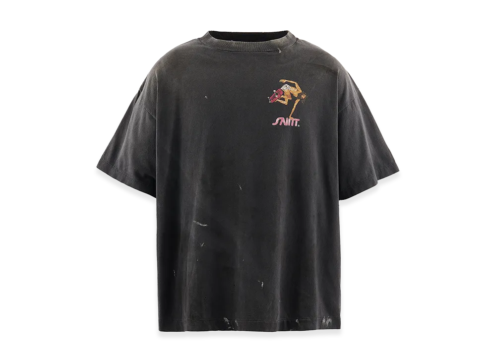 Saint Mxxxxxx SS T-Shirt Skate "Black"