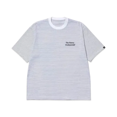 ENNOY 21SS S/S Border Tee "White" SS21BRENCT06AM