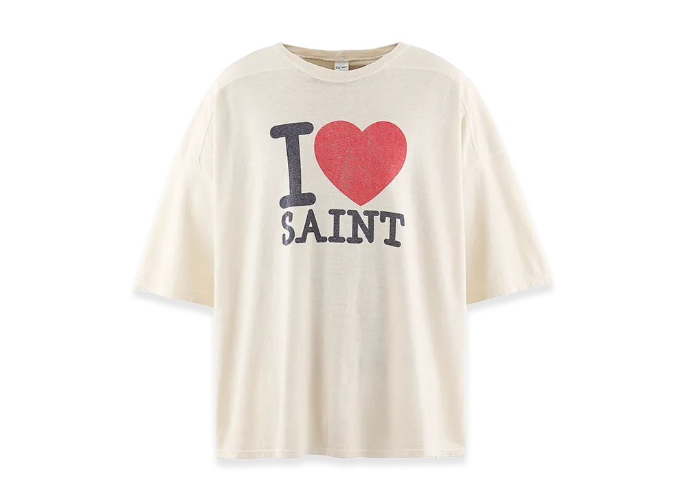 SAINT Mxxxxxx SS T-Shirt Football "White"