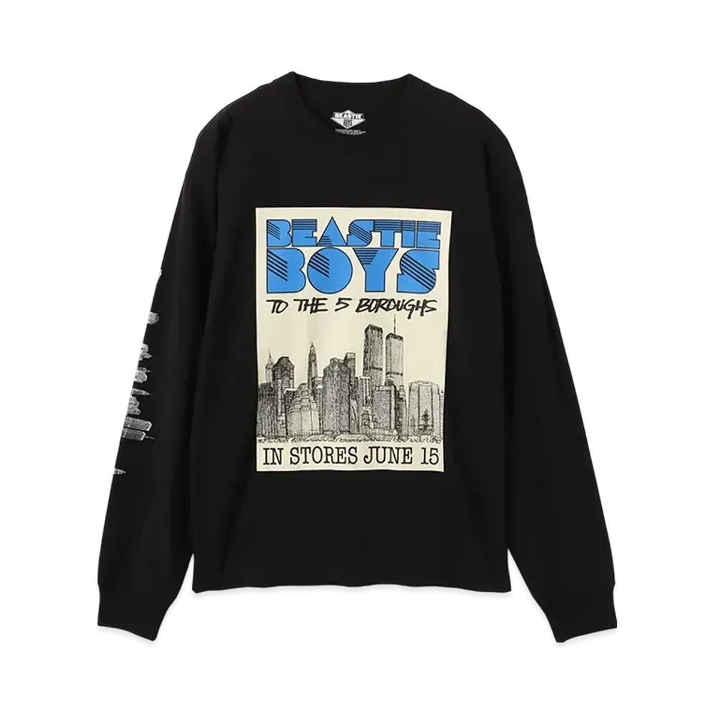 atmos x Beastie Boys LS T-Shirt "Black"
