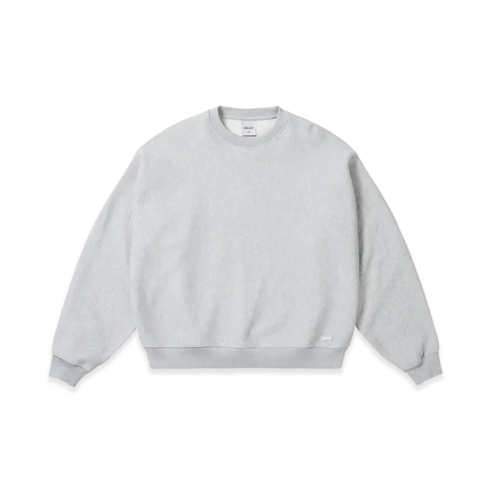 PALACE Unisex Crew "Grey Marl"