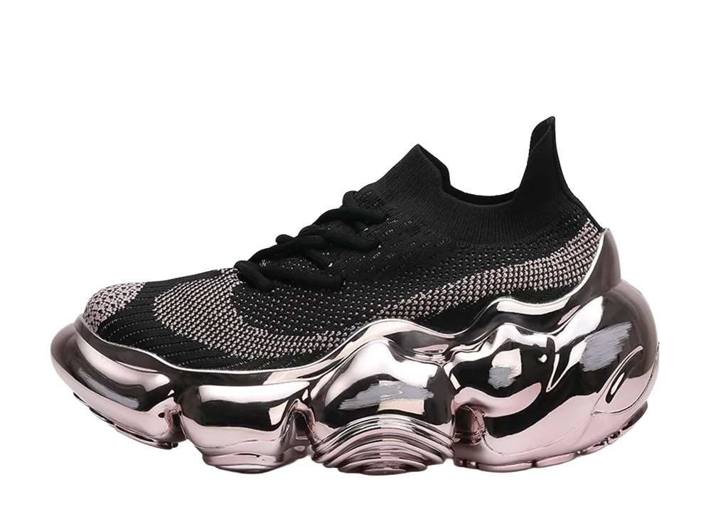 grounds MOOPIE CHROME SCRATCH "Black Rose/Rose Chrome Scratch"