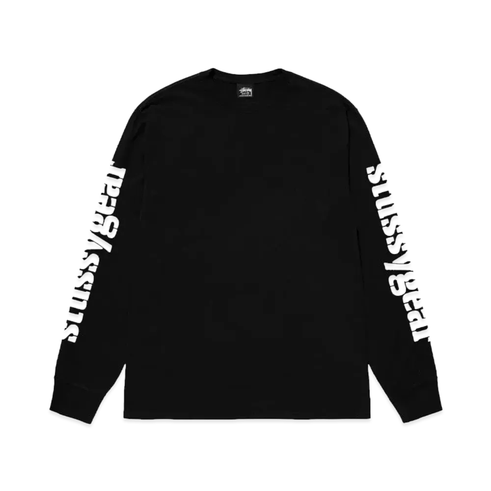 Stussy Gear LS Tee "Black"