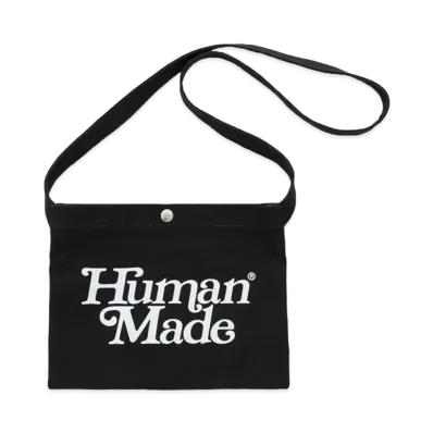 HUMAN MADE Girls Don't Cry Satchel "Black" / VERDY