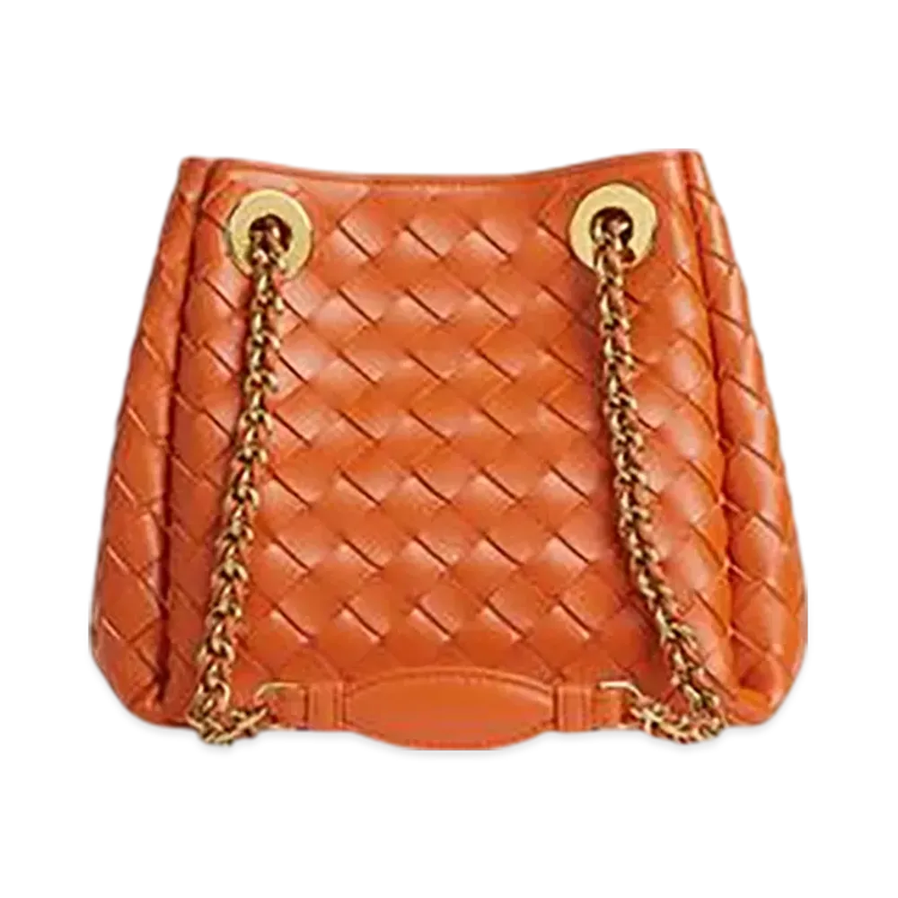 Bottega Veneta Small Parachute Chain "Burned Orange"