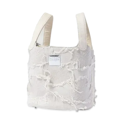 EMOTIONAL WORLD Vintage Tote Bag-Large "OFF WHITE"