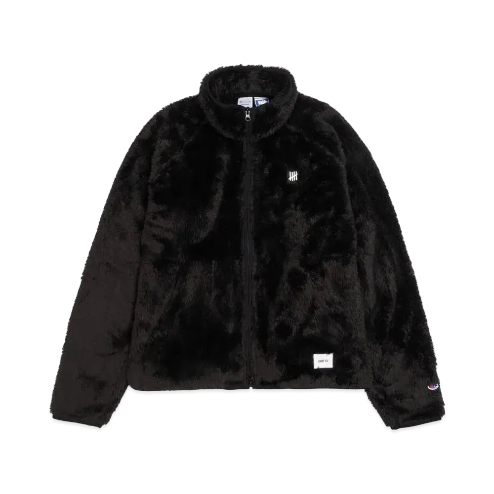 UNDEFEATED CHAMPION SHERPA JACKET - C8-U612 "Black"