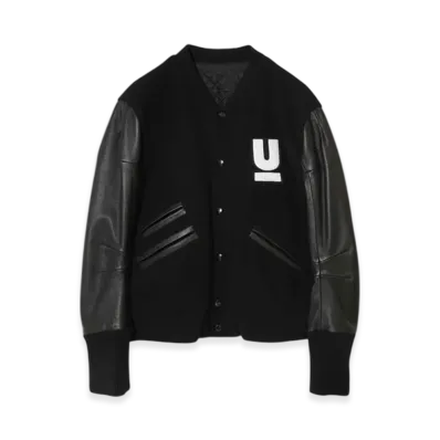 UNDERCOVER Wool Stadium Jumper "Black"