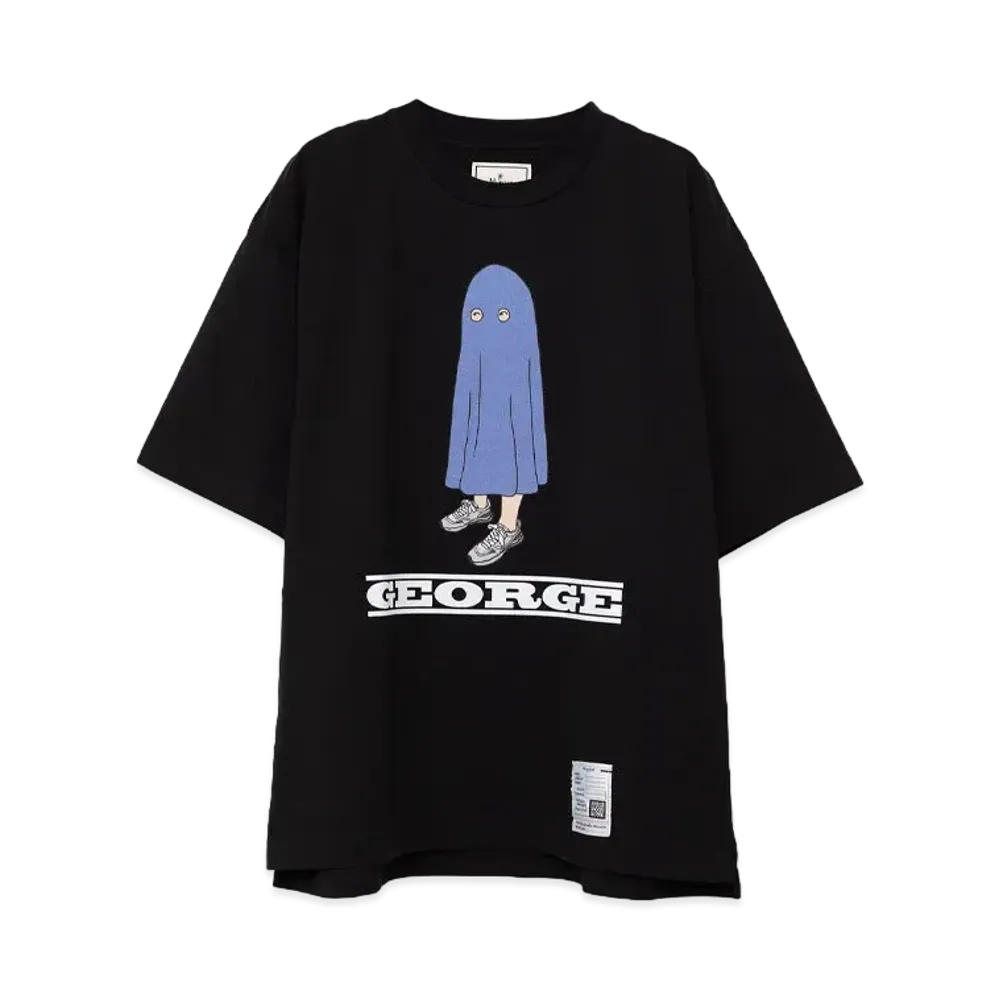 Maison MIHARA YASUHIRO George Printed Half Sleeve T-Shirt "Black"