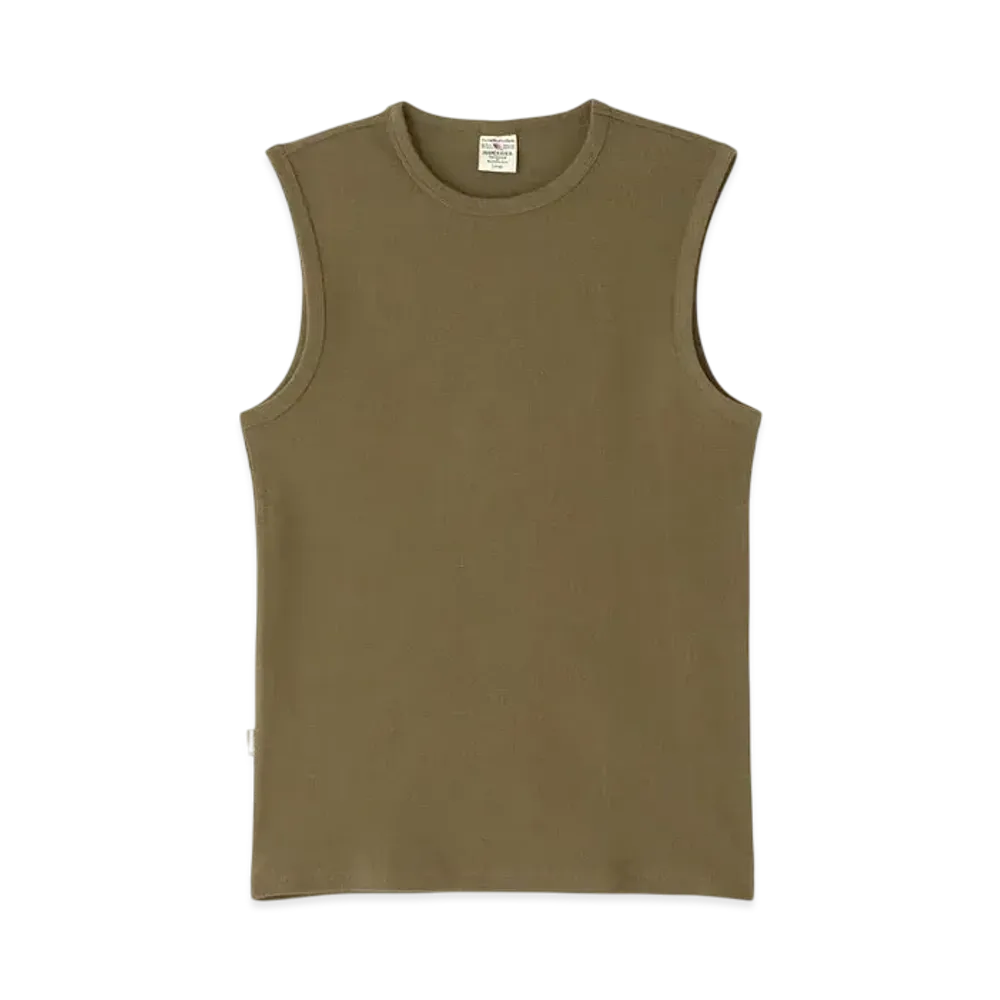 AVIREX Daily Wear Sleeveless Shirt "Olive"