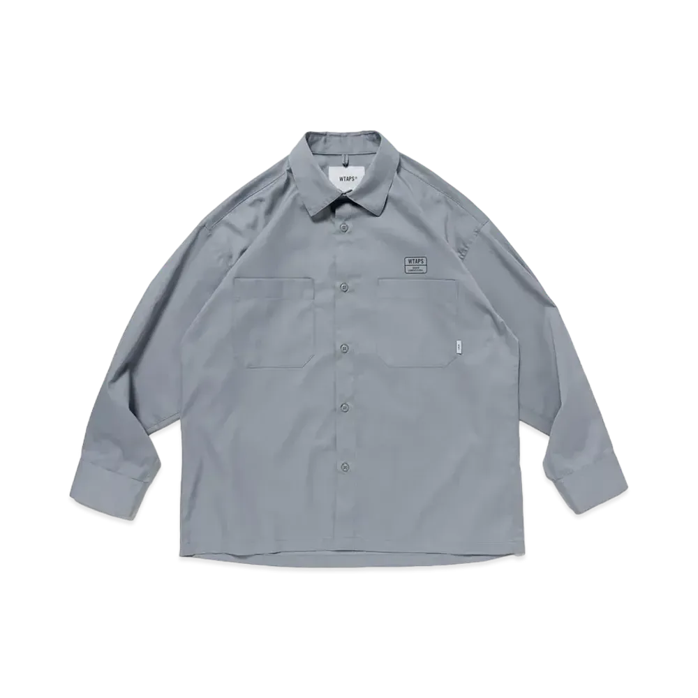 WTAPS Repo / LS / CTPL. Twill. Ingredient "Gray"