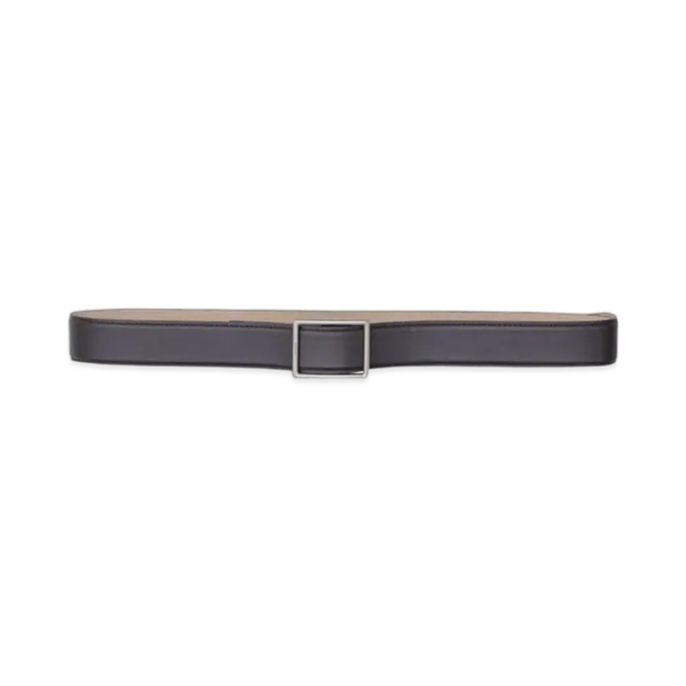 Graphpaper Holeless Leather Classic Belt "Black"