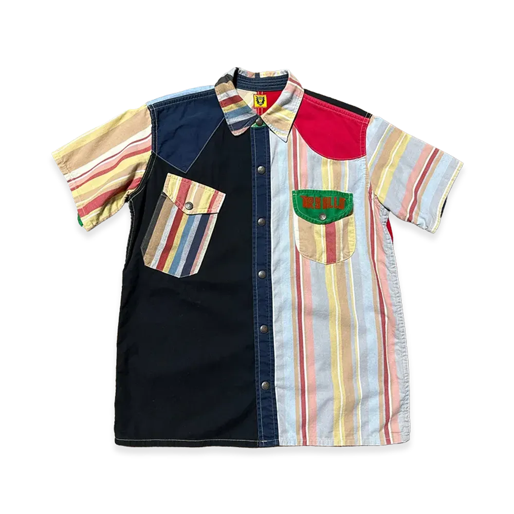 HUMAN MADE Patchwork Short Sleeve Shirt "Multi"