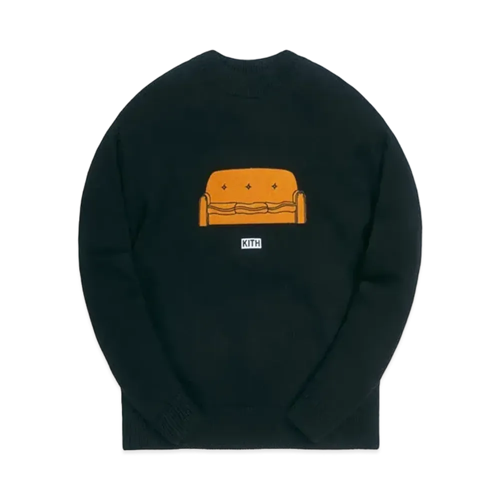 Kith The Simpsons Couch Intarsia Sweater "Black"