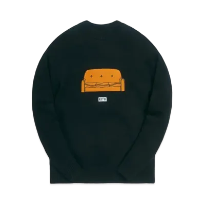 Kith The Simpsons Couch Intarsia Sweater "Black"