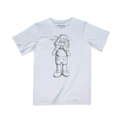 KAWS HOLIDAY Japan Sketch T-Shirt "White"