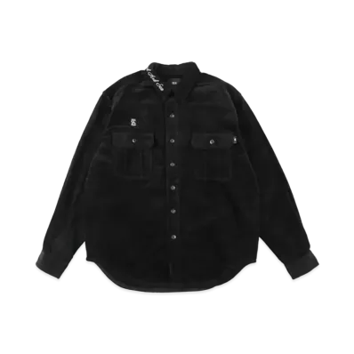 WIND AND SEA SDCL (WDS) Wide Wale Corduroy Shirt Jacket "Black"