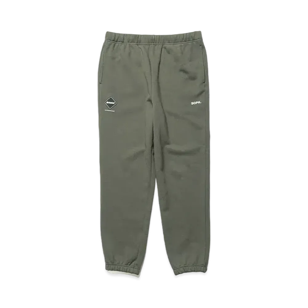 F.C.REAL BRISTOL Emblem Sweat Pants "Khaki"
