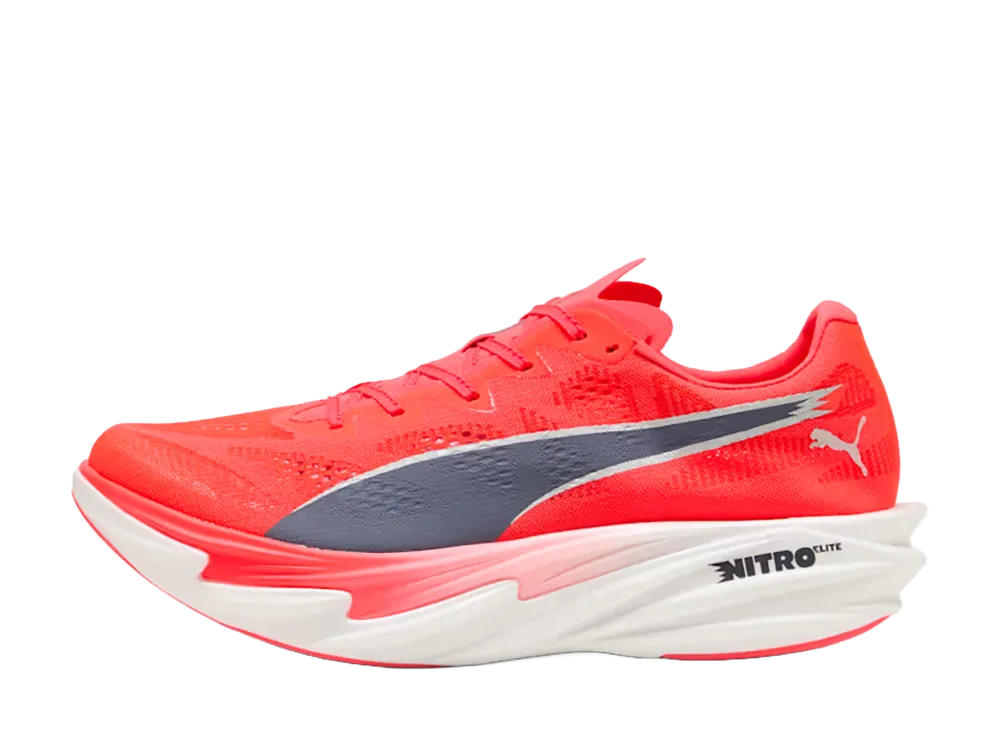Puma Deviate Nitro Elite 4 "Ultra Red/Inky Depths/PUMA White"