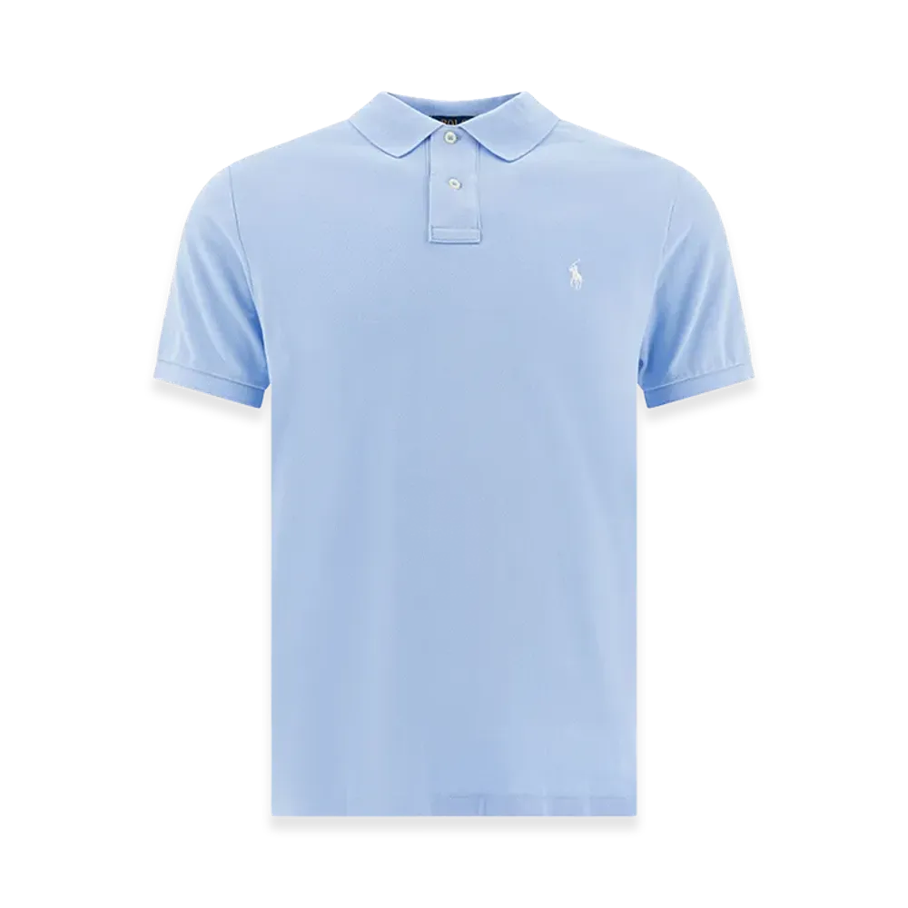 Polo Ralph Lauren Pique Polo Shirt "Light Blue"