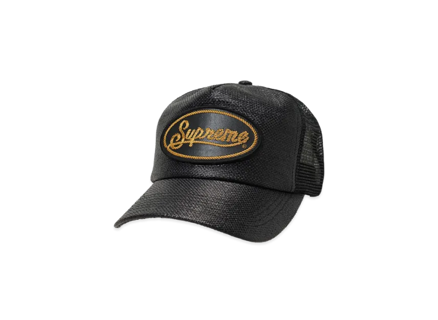 Supreme Raffia Mesh Back 5-Panel Supreme Raffia Mesh Back 5-Panel