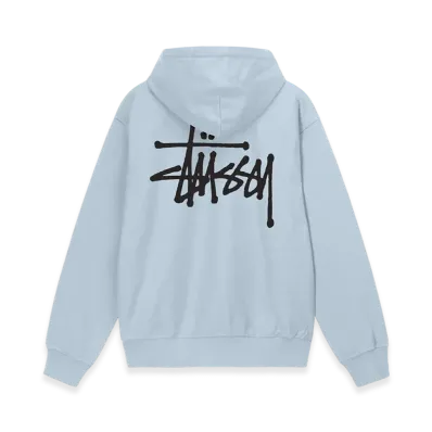 Stussy Basic Stussy Pigment Dyed Hoodie "Sky Blue"