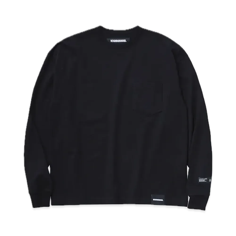 NEIGHBORHOOD Classic Crewneck-P LS "Black"