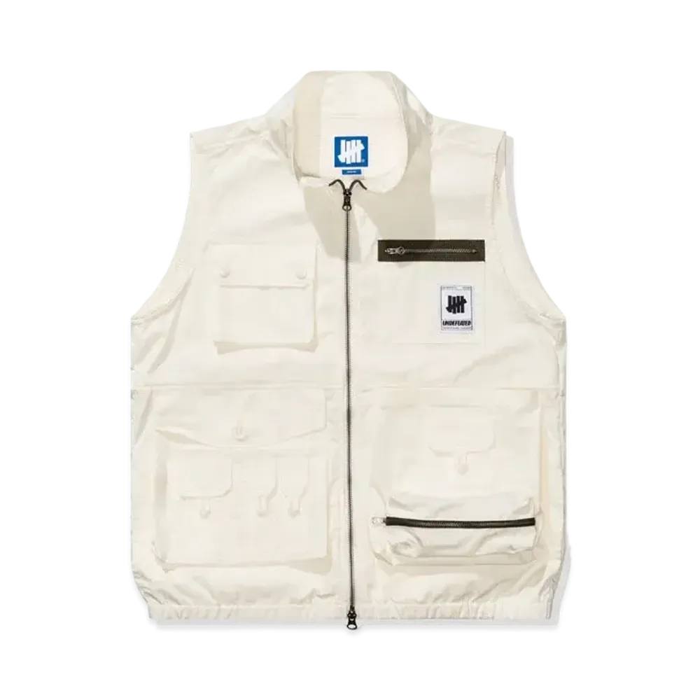 UNDEFEATED Fishing Vest "Off White"
