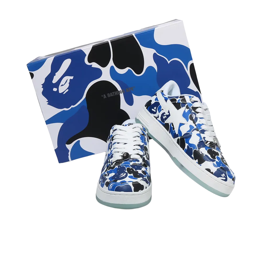 A BATHING APE BAPE STA ABC CAMO "Multi Blue"