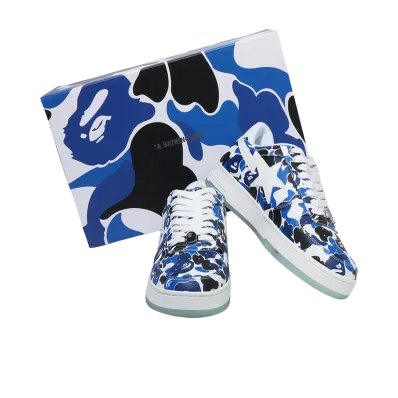 A BATHING APE BAPE STA ABC CAMO "Multi Blue"
