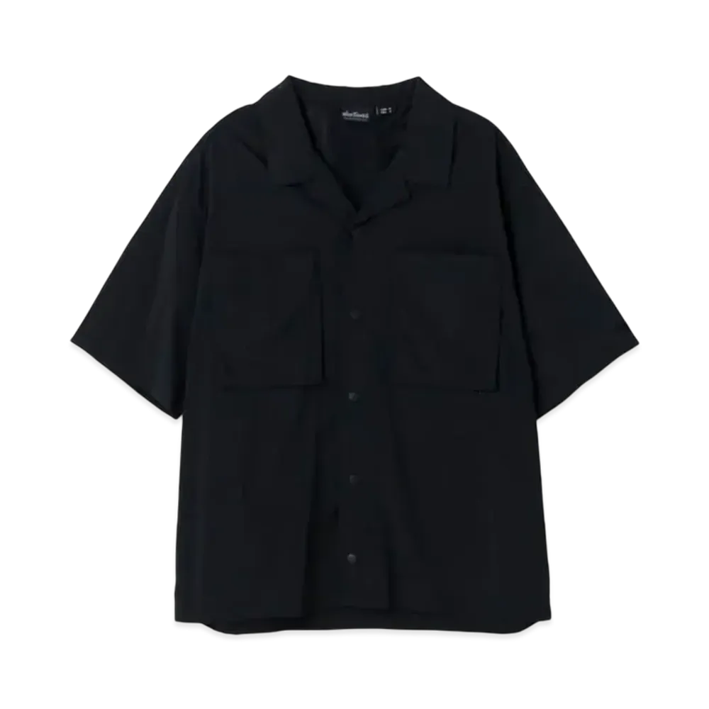 WILD THINGS S/S Camp Shirt "Black"
