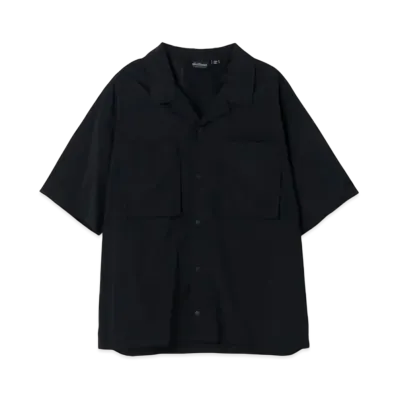 WILD THINGS S/S Camp Shirt "Black"