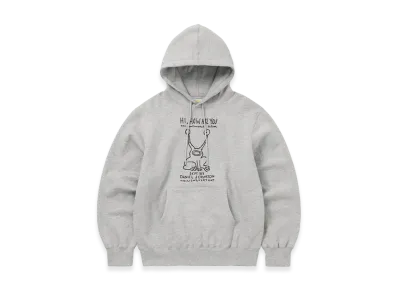 thisisneverthat TNT Daniel Johnston Frog Hoodie "Heather Grey"