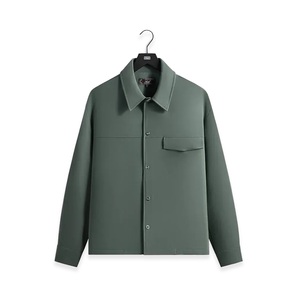 Kith Midweight Double Weave Montague Shirt "Court"