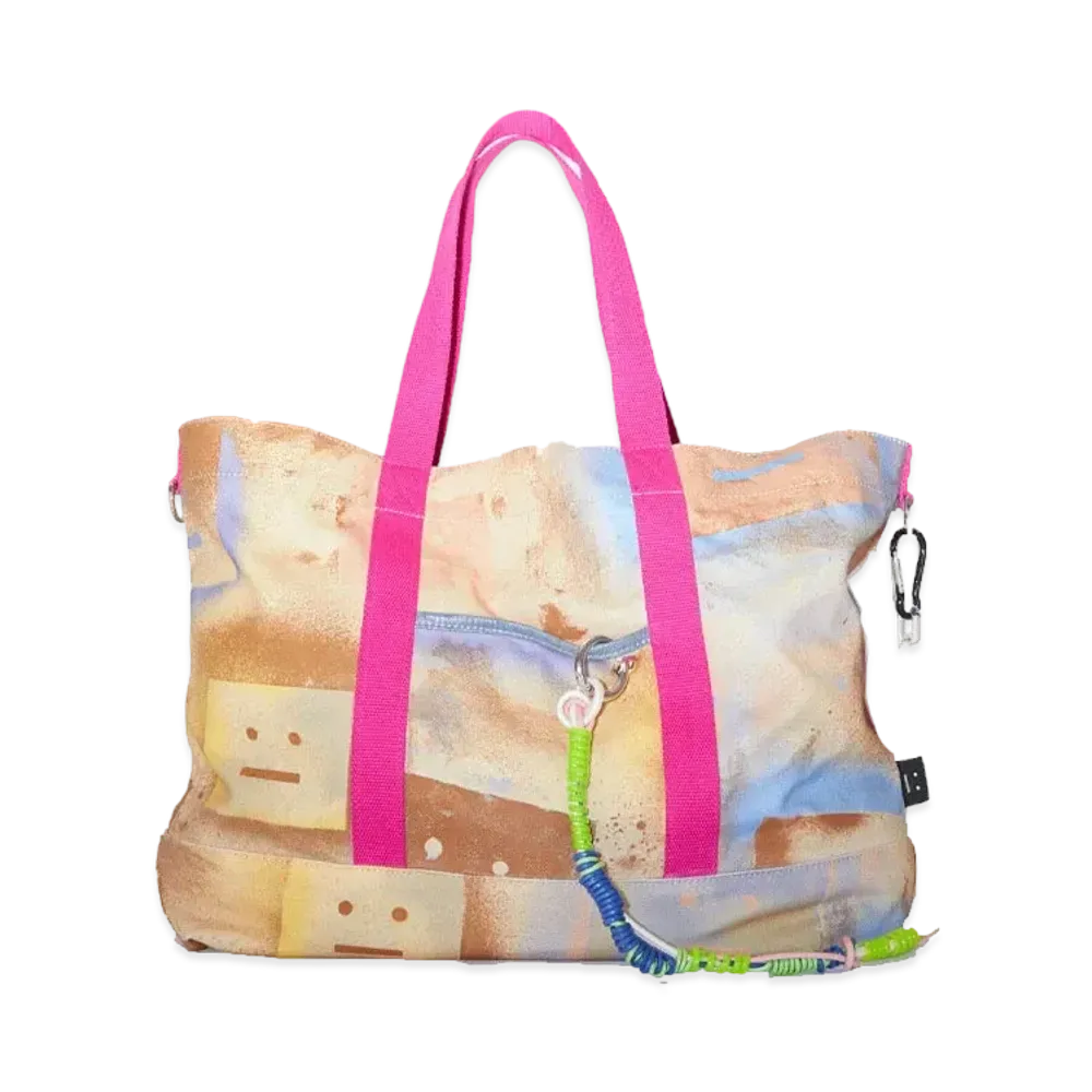 Acne Studios Tote Bag "Beige/Multi"