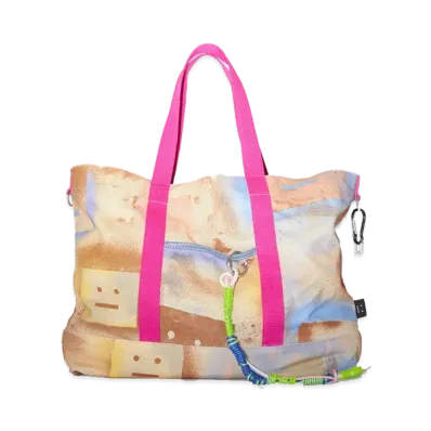 Acne Studios Tote Bag "Beige/Multi"