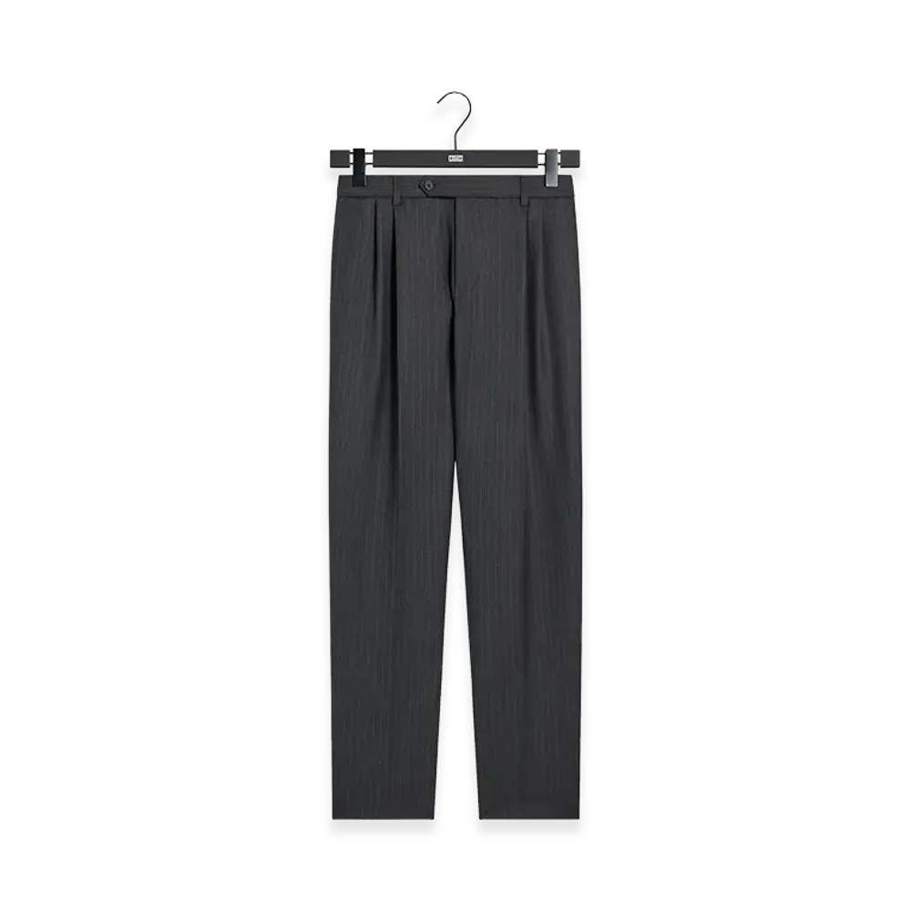 Kith Double Weave Tyler Pant "Dark Heather Grey"
