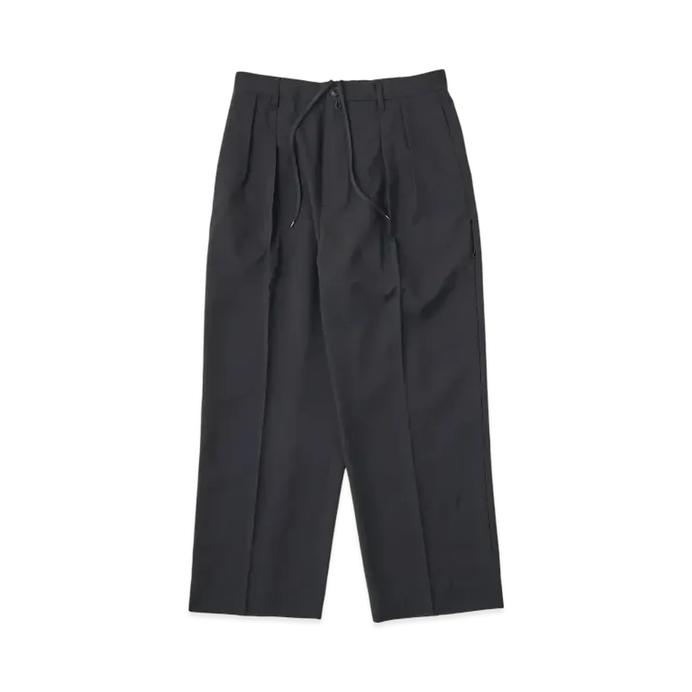 SEDAN ALL-PURPOSE Ventilation Wide Slacks "Black"