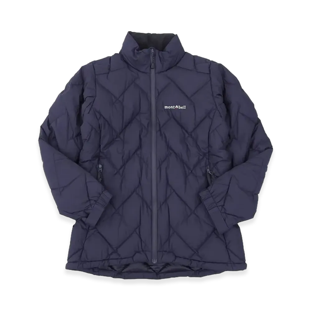 mont-bell Women's Permafrost Light Down Jacket "Dark Gray"