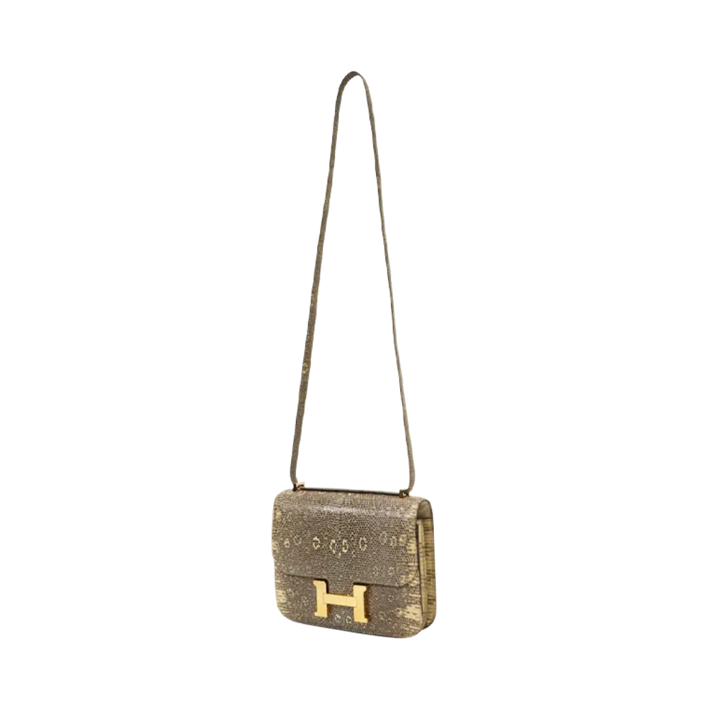 Hermes Constance Mini Ombre Lizard Gold Hardware(Y Stamp) "GOLD"