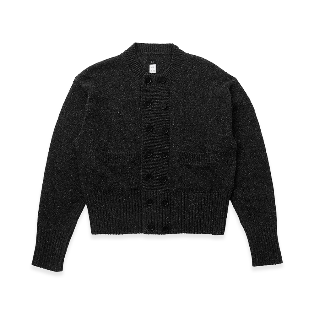 T.T Taiga Takahashi LOT.506 DB Cardigan "Chacoal"