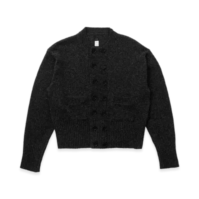 T.T Taiga Takahashi LOT.506 DB Cardigan "Chacoal"