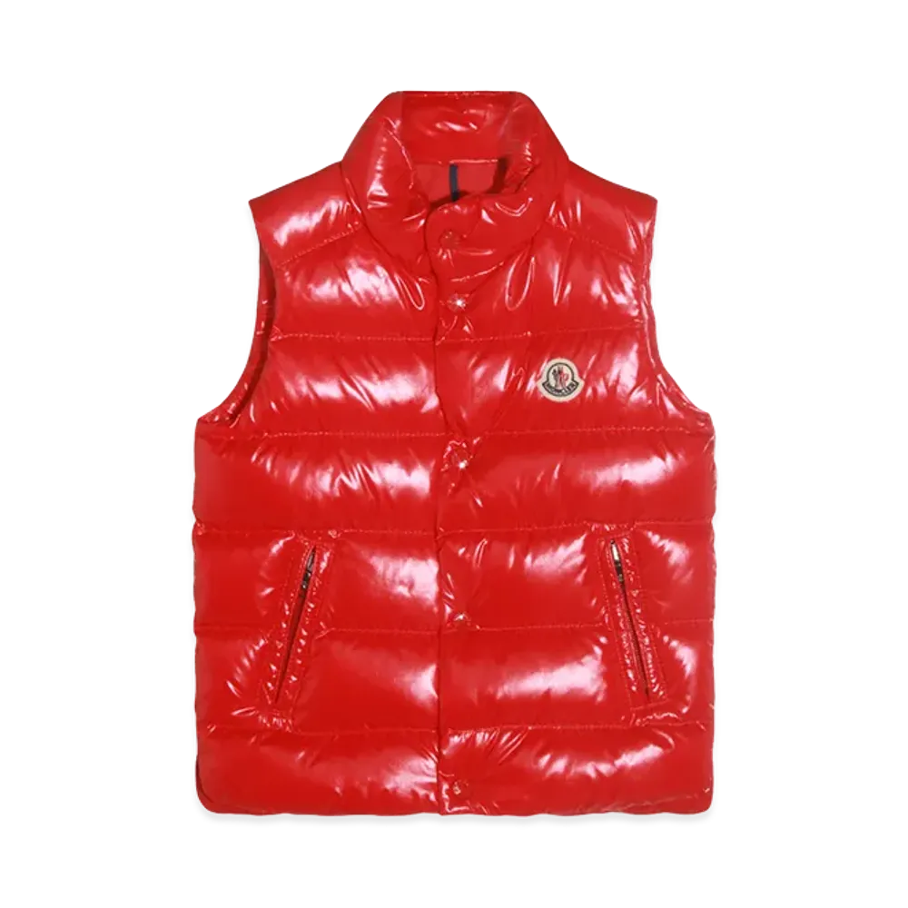 MONCLER Kids Bernard Vest "Red"
