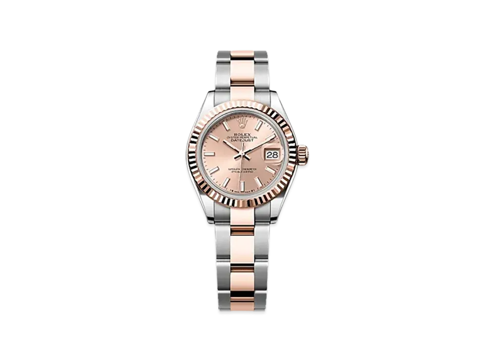 ROLEX Lady-Datejust 28mm Oystersteel & Everose Gold 279171 "Rose-colour"