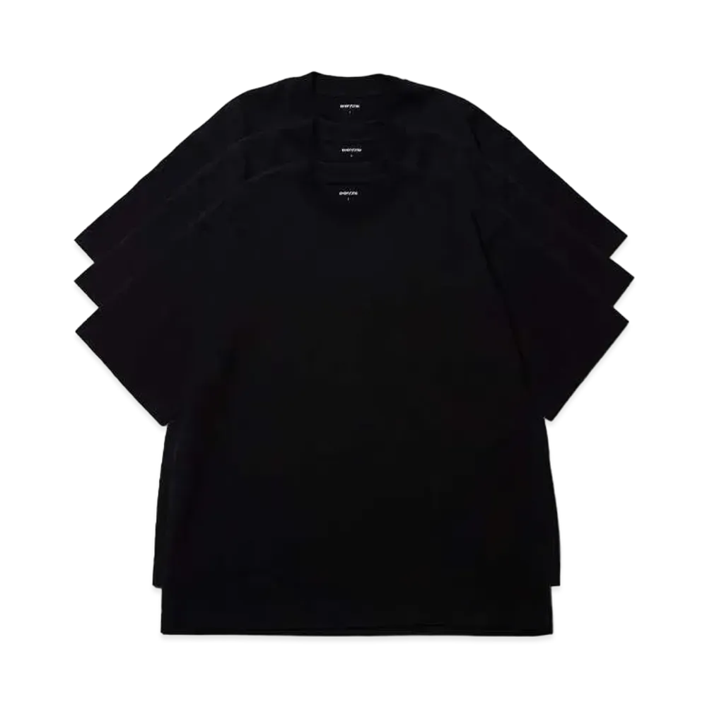 everyone 3P Tee Shirts "Black"