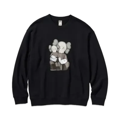 Uniqlo x KAWS Sweatshirt Kids "Black"