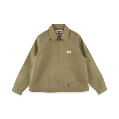 WIND AND SEA x Dickies Unlined Eisenhower Jacket "Beige"