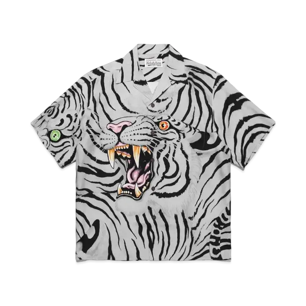 WACKO MARIA TIM LEHI Hawaiian Shirt "Gray"