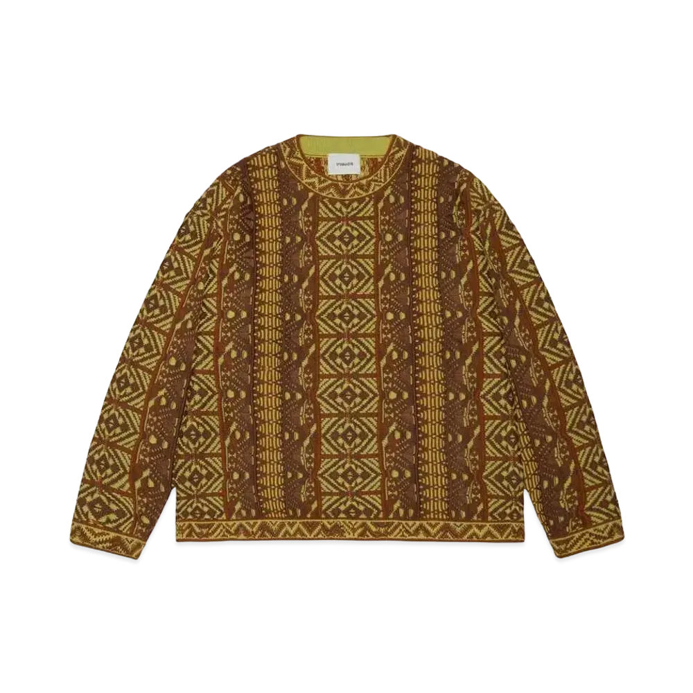 Iroquois 7GG COOGI TUCK KNIT "BRN"
